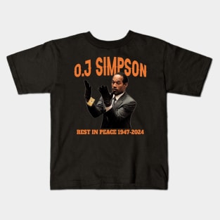 OJ Simpson Rest in Peace Kids T-Shirt